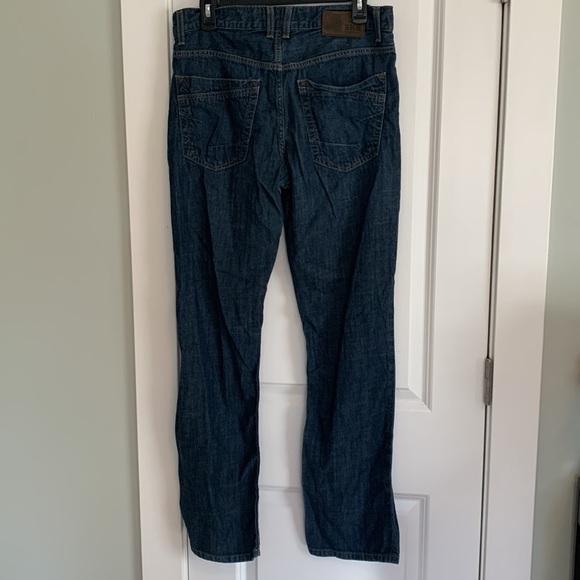 BKE Denim Jake Straight Dark Wash Jeans - Picture 3 of 3